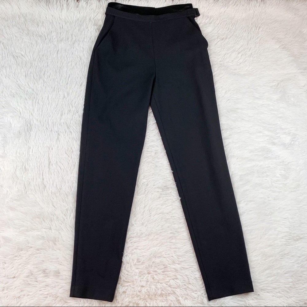 Proenza Schouler Black Slim Trousers